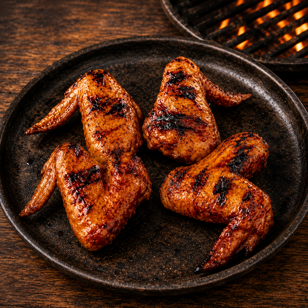 4 Grilled Chicken Wings