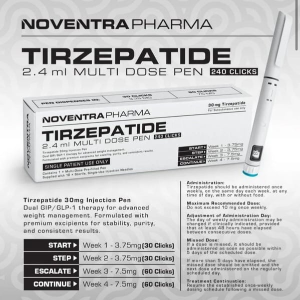 NoventraPharma Tirzepatide Pen 30mg