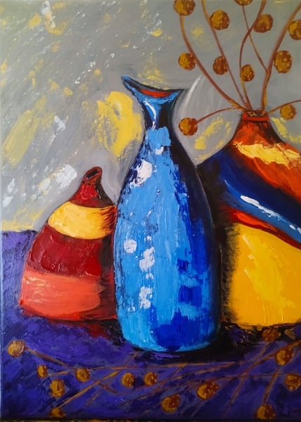 Three vases