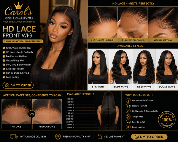 HD Lace Front wig picture
