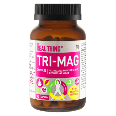 REAL THING TRI-MAG 90 VEGI CAPSULES