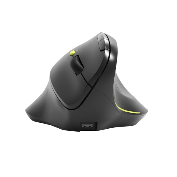 Port Connect 2.4GHz Wireless ERGO SOFT Bluetooth Rechargeable Mouse