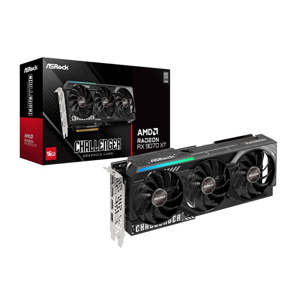 ASRock Radeon RX9070 XT Taichi 16G OC Graphics Card