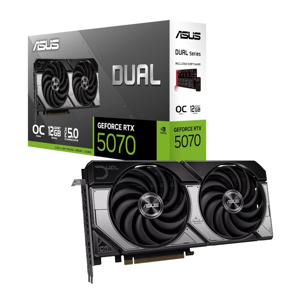 ASUS Dual GeForce RTX 5060 OC Edition 8GB GDDR7 Graphics Card