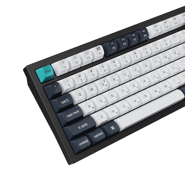 Keychron Q6 Max Knob Red Switch Hot-Swap Gateron Jupiter RGB Wireless Keyboard – Black