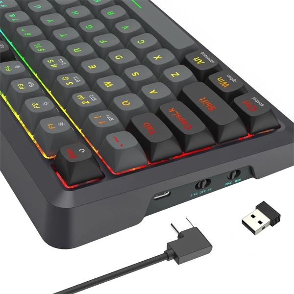 Redragon BRAGI PRO K688 98+1 Gasket Wireless Mechanical Keyboard