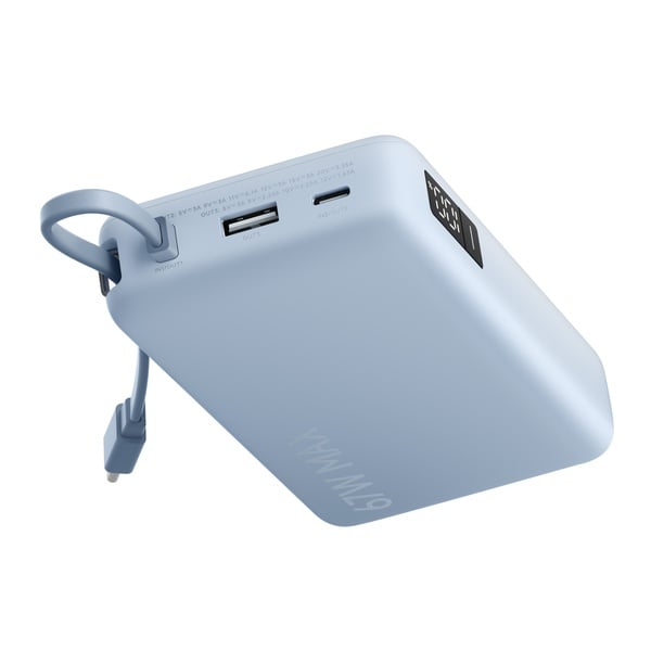 Xiaomi 67W Power Bank 20000 (Integrated Cable) – Ice Blue