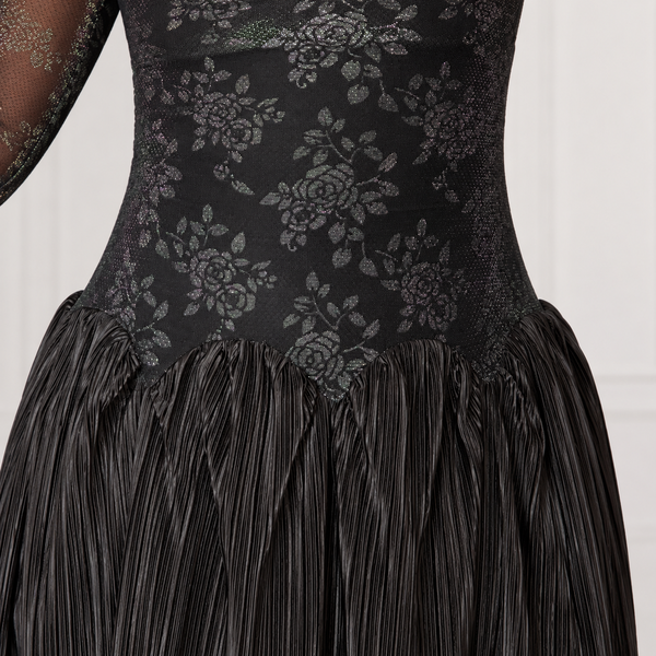 Midnight Bloom Gown