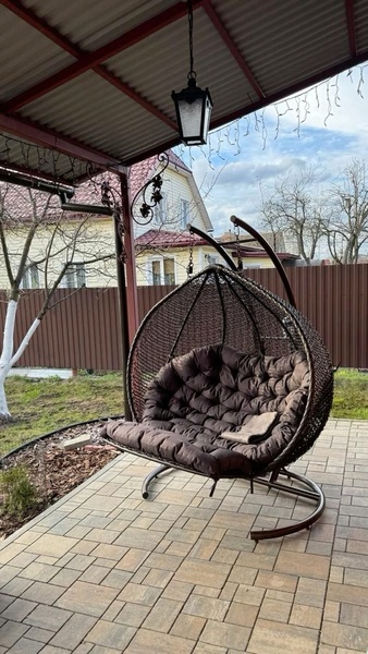 Double Hanging Egg Chair