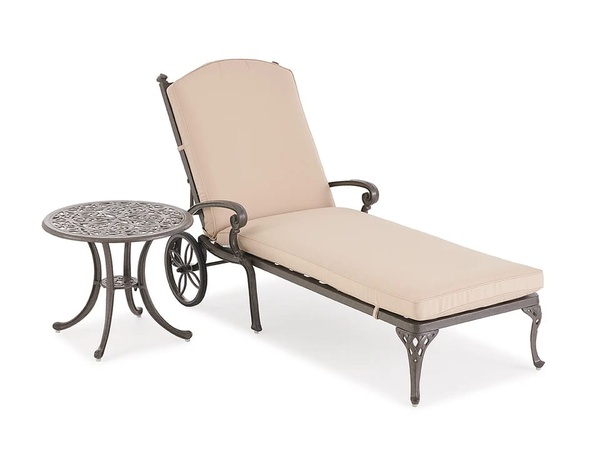 Cast-Aluminium Pool Loungers picture