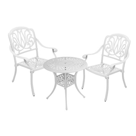 3-Piece Tulip Collection In Classic White