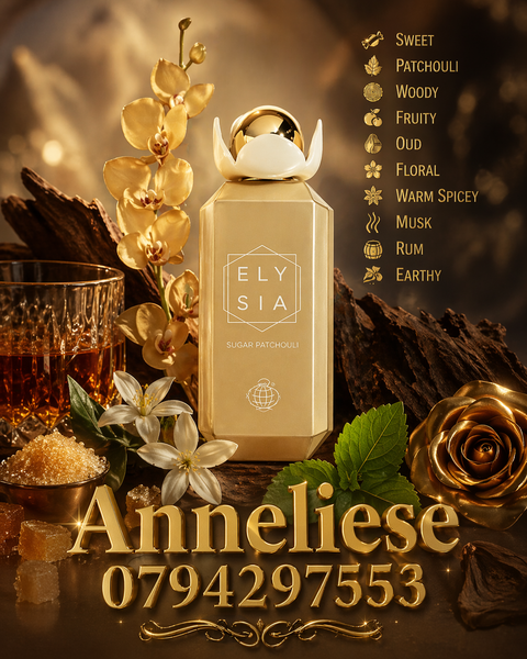 Elysia Sugar Patchouli by Fragrance World