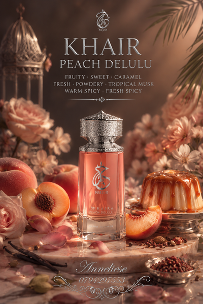 Khair Peach Delulu by Paris Corner