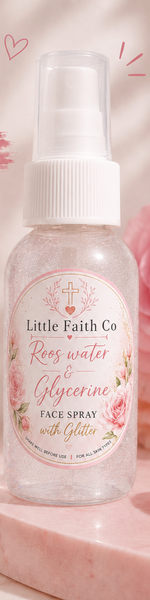 Roos Water & Glycerine with Glitter face spray
