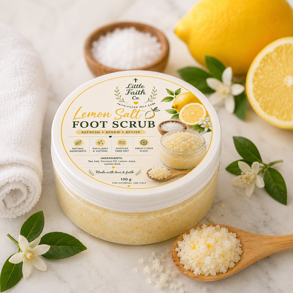 Lemon foot scrub 100g