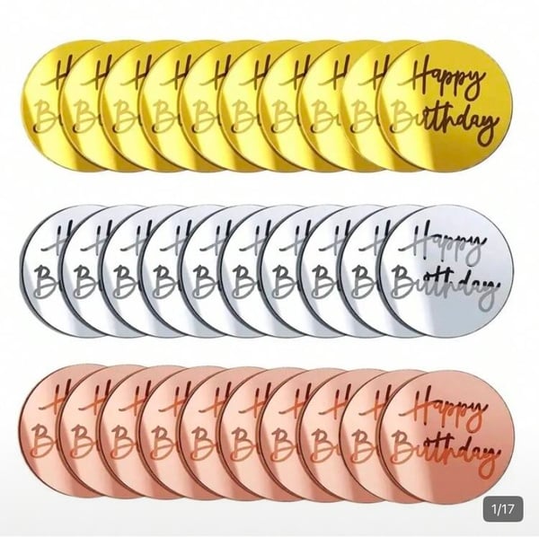 Happy birthday disc