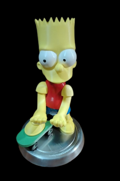 Bart Simpson gaming remote control holder