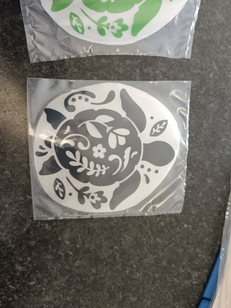 Iron on Decals Turtle