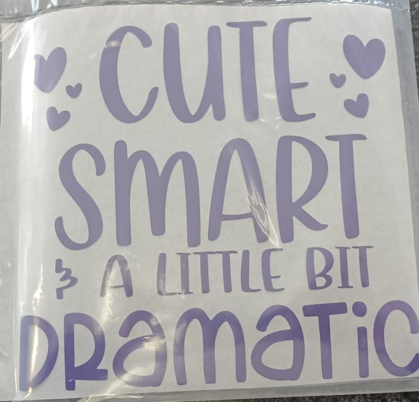 Cute iron saying