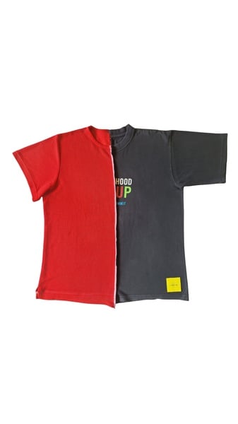 Ribbed red x Neighourhood