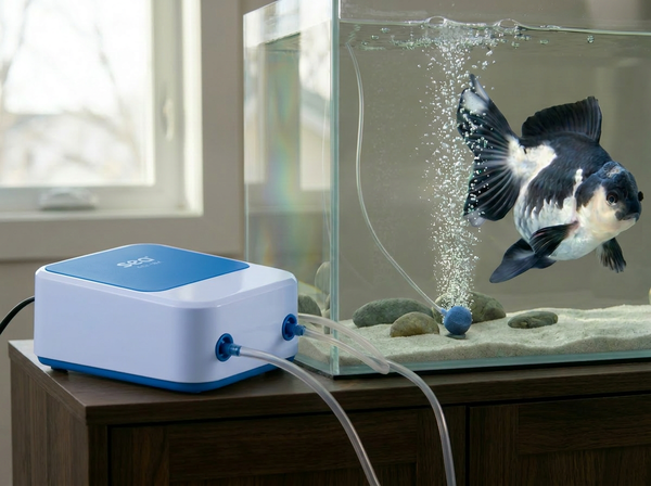 Ultra-Quiet Aquarium Air Pump