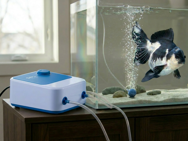 Ultra-Quiet Aquarium Air Pump
