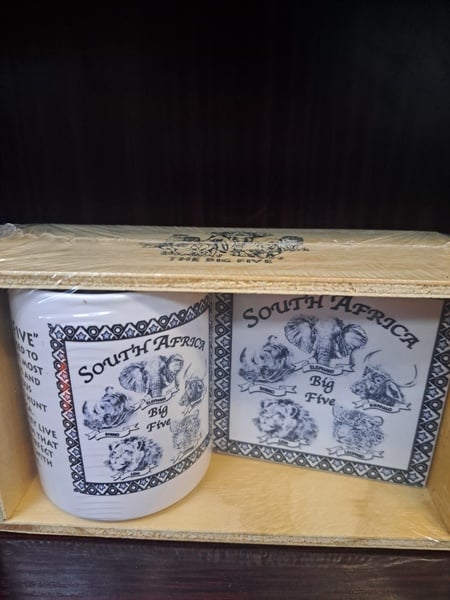 Coffee mug & coaster set