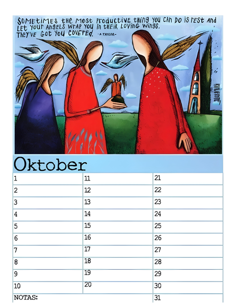 A3 Birthday Calendars/Verjaarsdag Kalenders