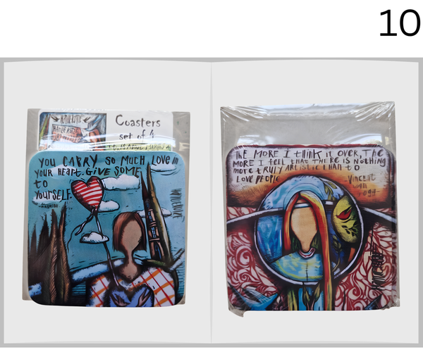 4 Pack Coasters
