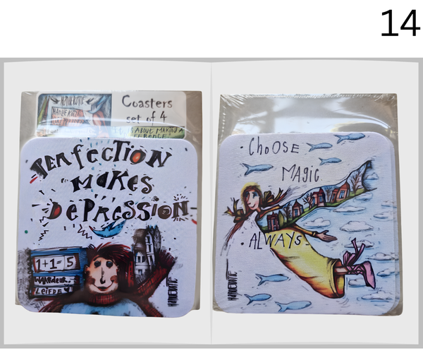 4 Pack Coasters