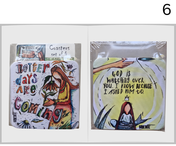 4 Pack Coasters