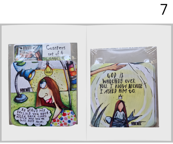 4 Pack Coasters