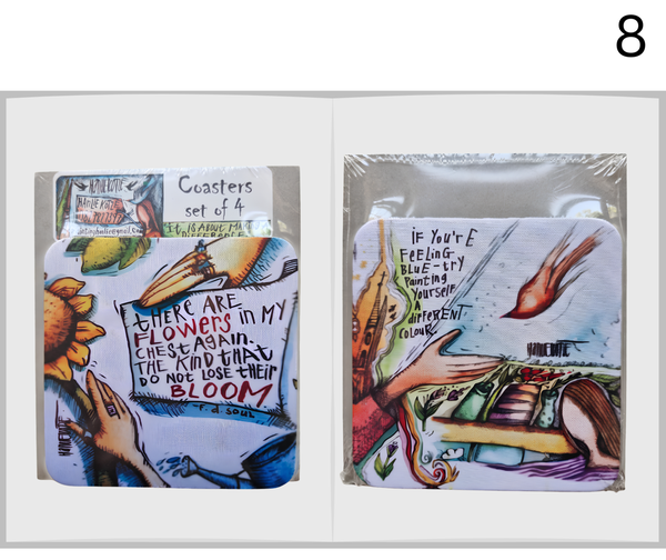 4 Pack Coasters
