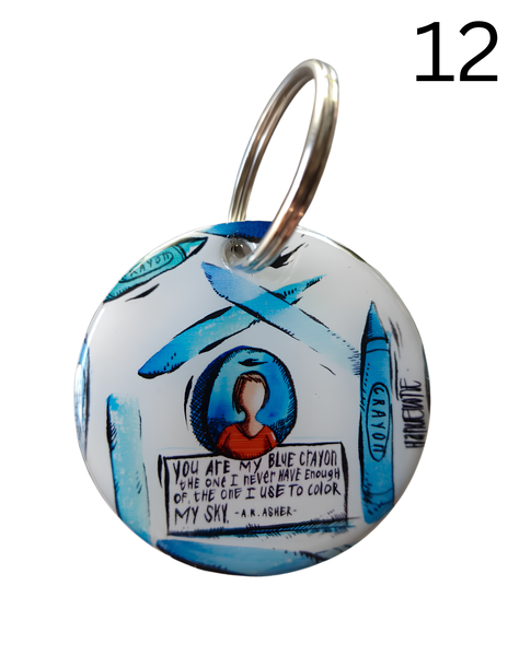 Round keyrings