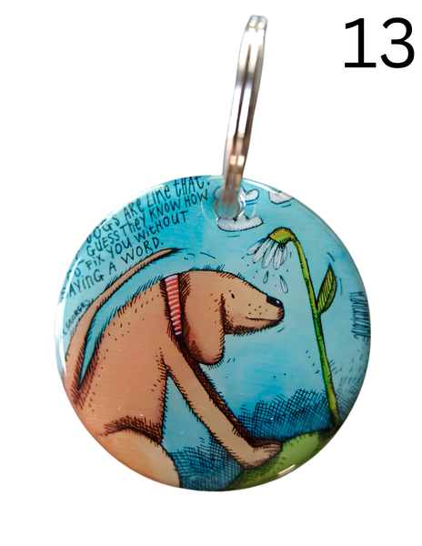 Round keyrings