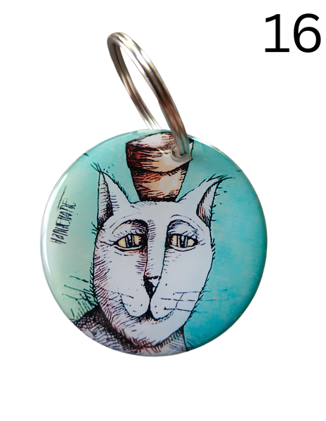 Round keyrings