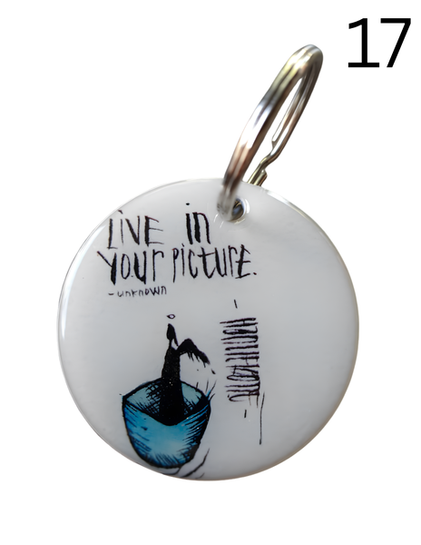 Round keyrings