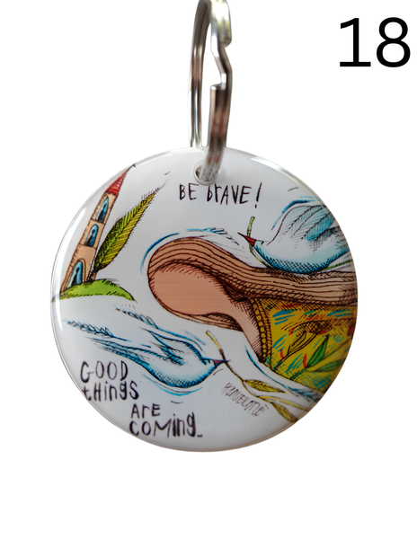 Round keyrings
