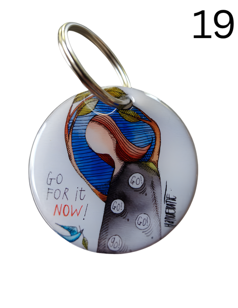 Round keyrings