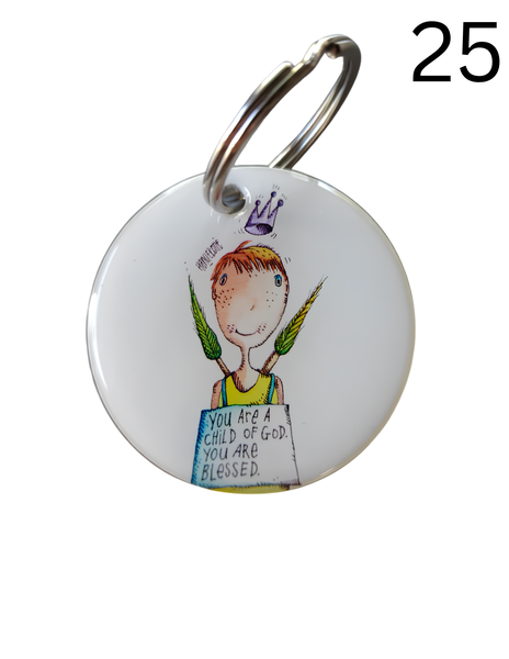 Round keyrings