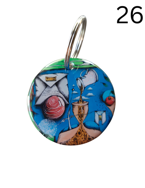 Round keyrings