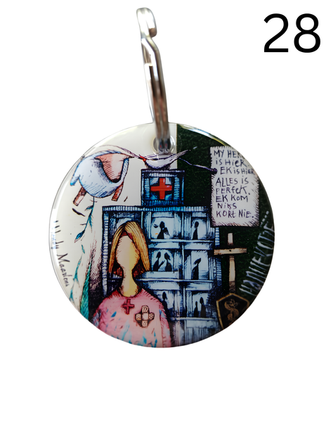Round keyrings