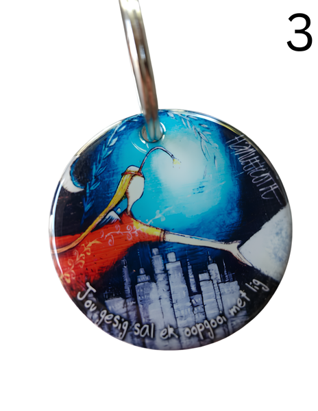 Round keyrings