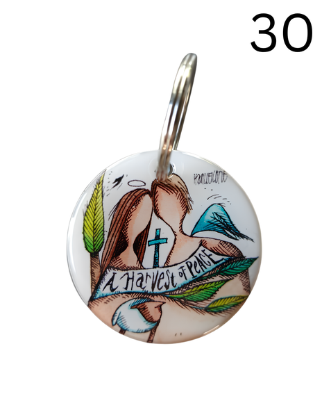 Round keyrings