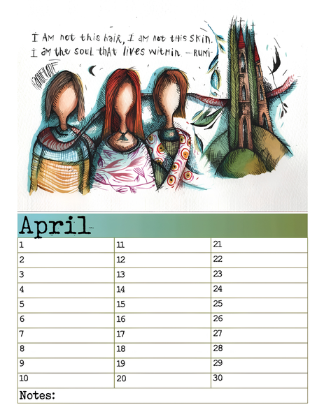 A3 Birthday Calendars/Verjaarsdag Kalenders
