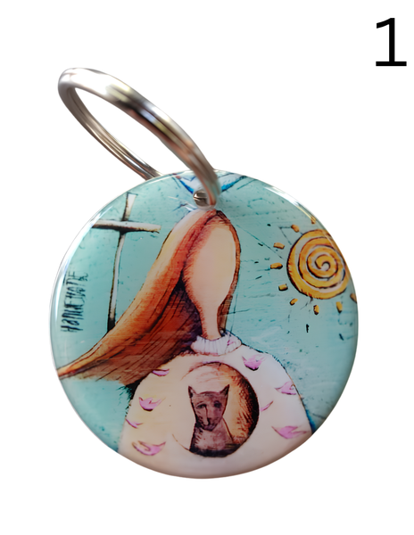 Round keyrings