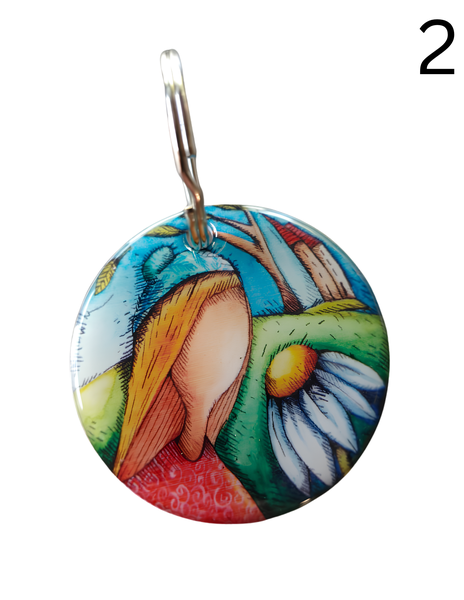 Round keyrings
