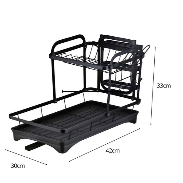 🍽️ 2-Tier Dish Drying Organiser