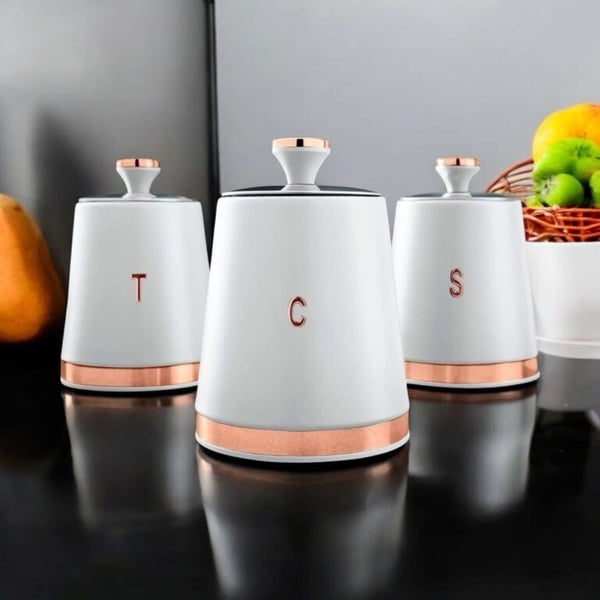 Premium Kitchen Storage Collection – Bread Bin & Canister Set