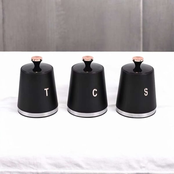 Premium Kitchen Storage Collection – Bread Bin & Canister Set